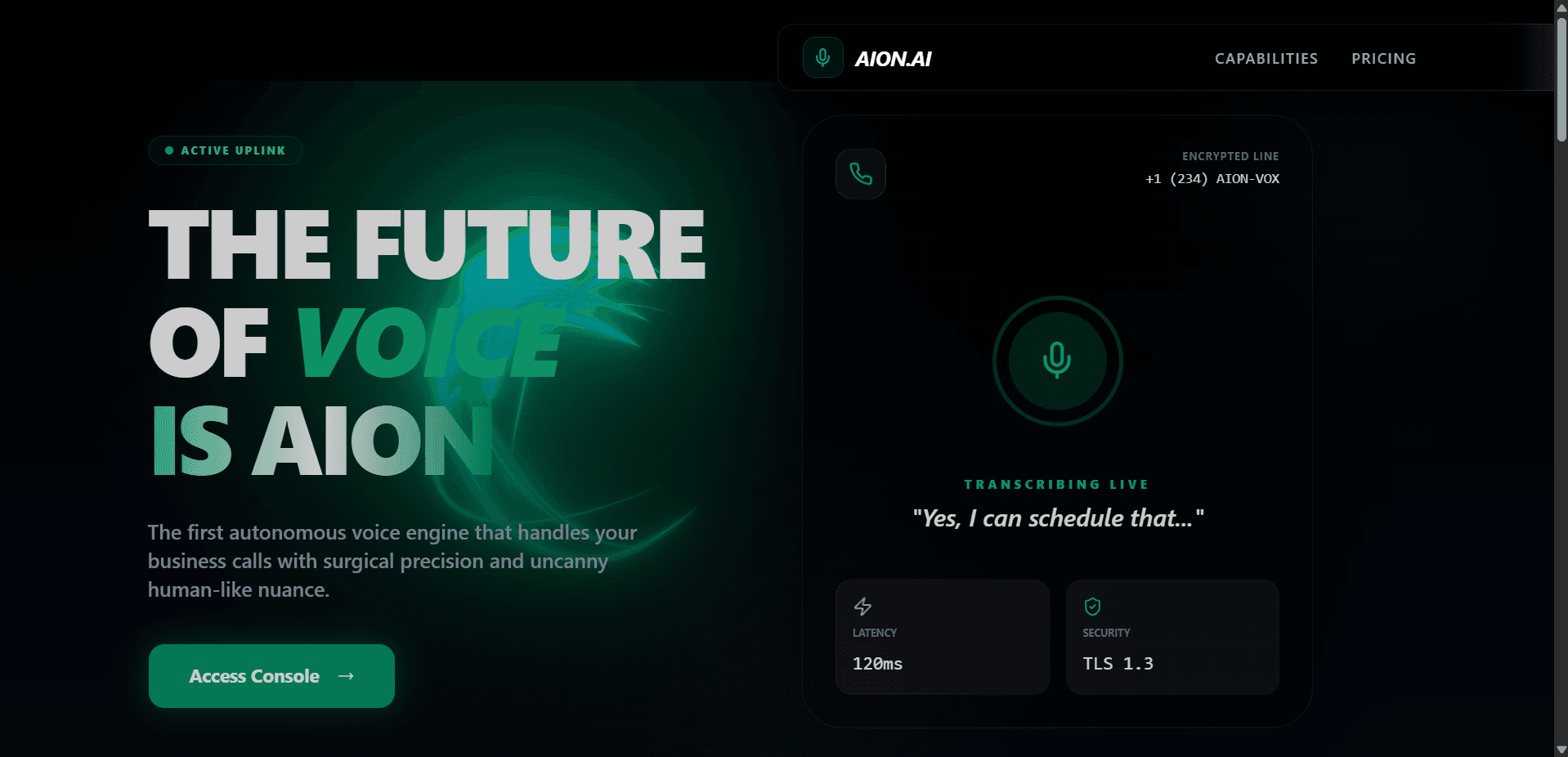 Voice Assistant - Aion